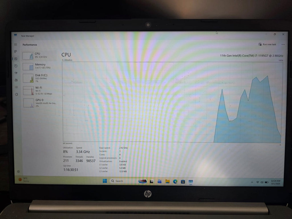 HP i-7 11th Gen Refurbished Laptop