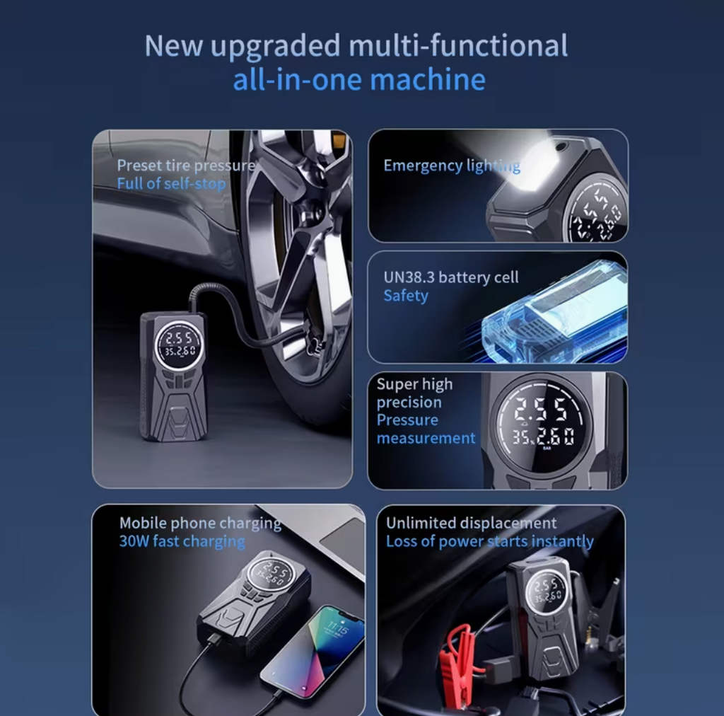 Ultimate 5-in-1 Emergency Power Station