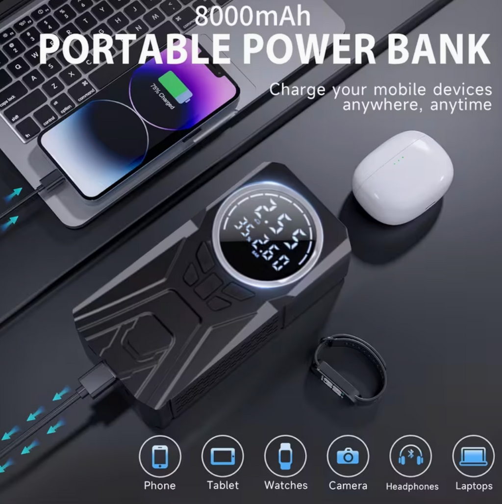 Ultimate 5-in-1 Emergency Power Station